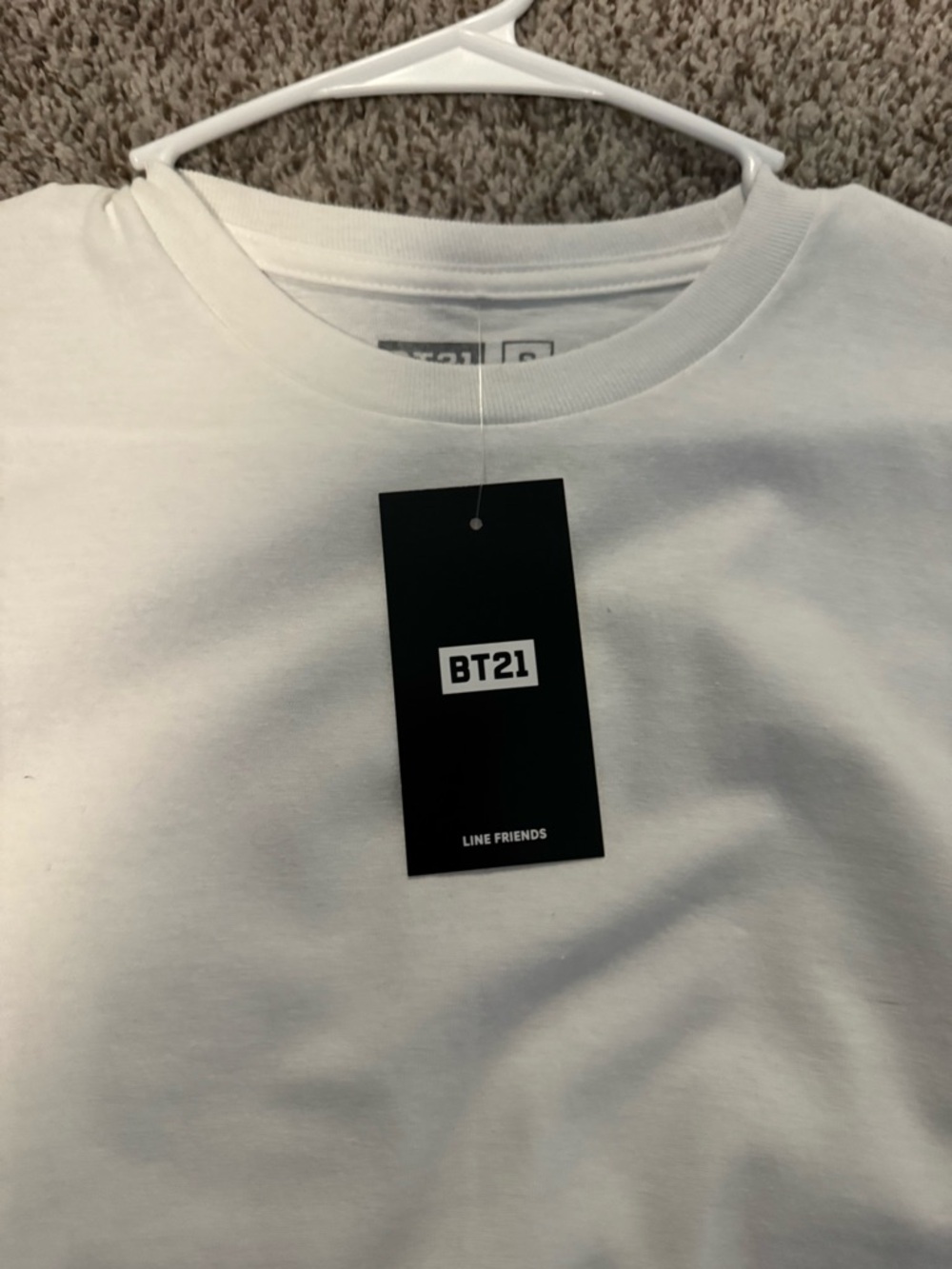 BT21 x anti social social club cooky shirt - Picture 3 of 4